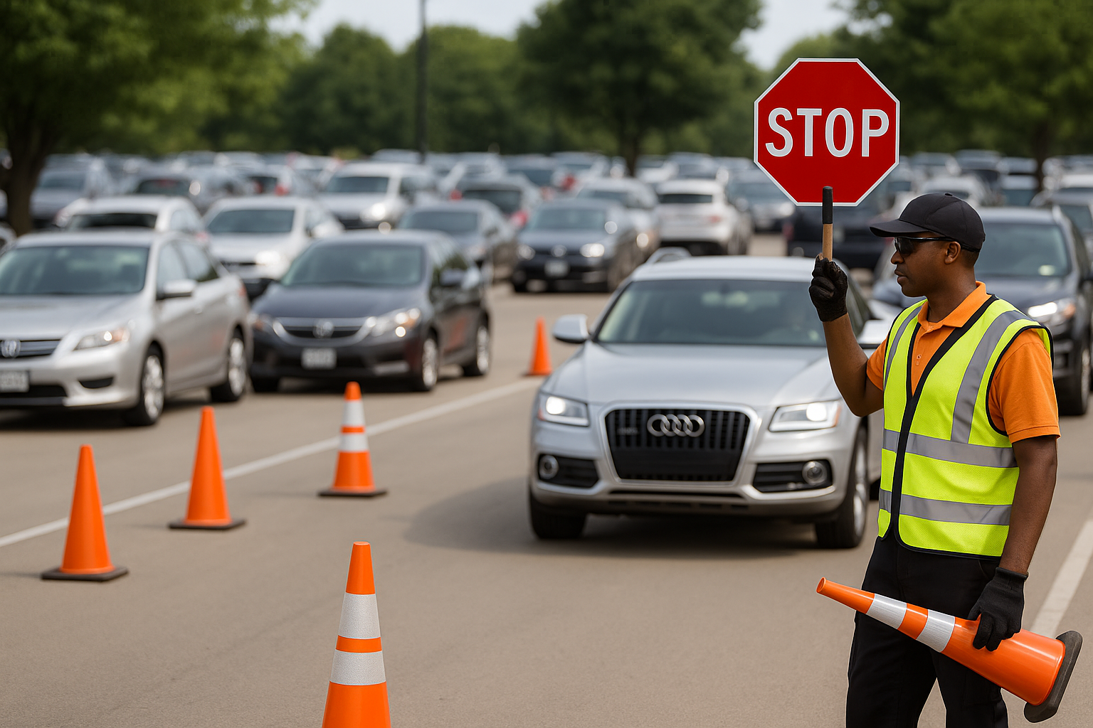 Parking Lot Traffic Control